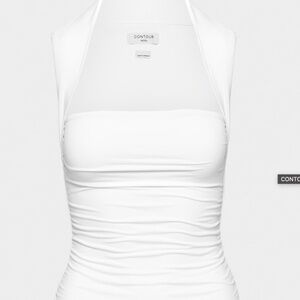 Aritzia Contour Flourish Top in White